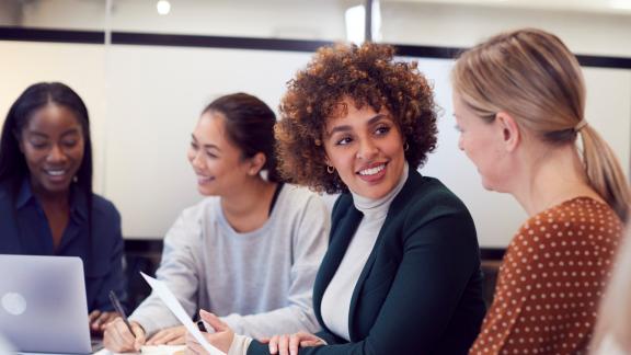 Image of women in business