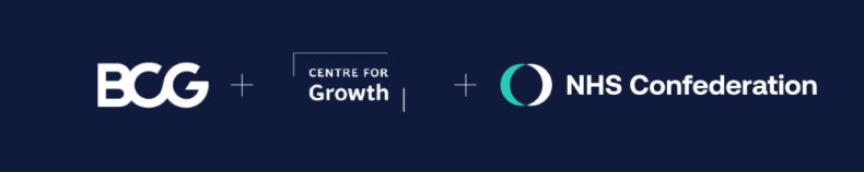 Boston Consulting Group, Centre for Growth and NHS Confederation logos